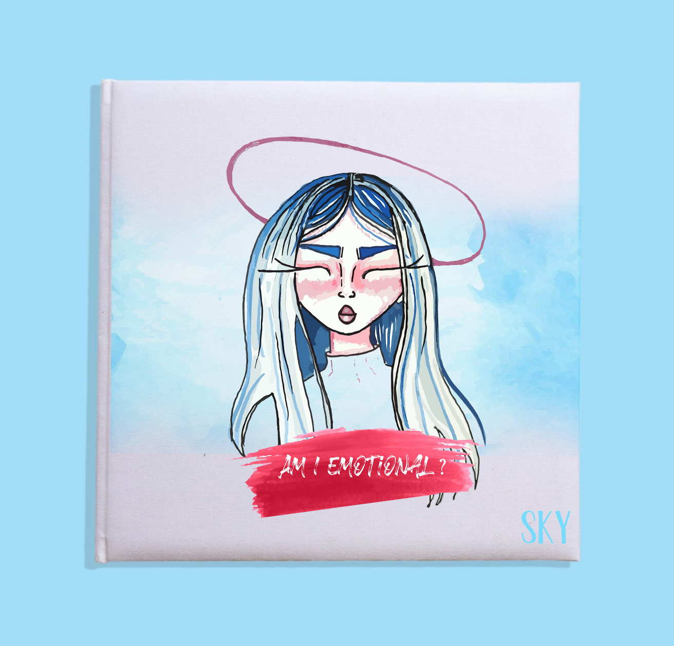 Elemental Air Diary - A5 Square Unruled