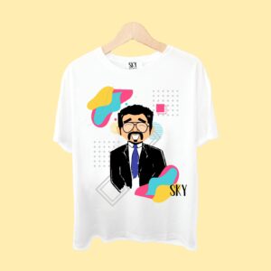 On the rocks- T-shirt White-Unisex