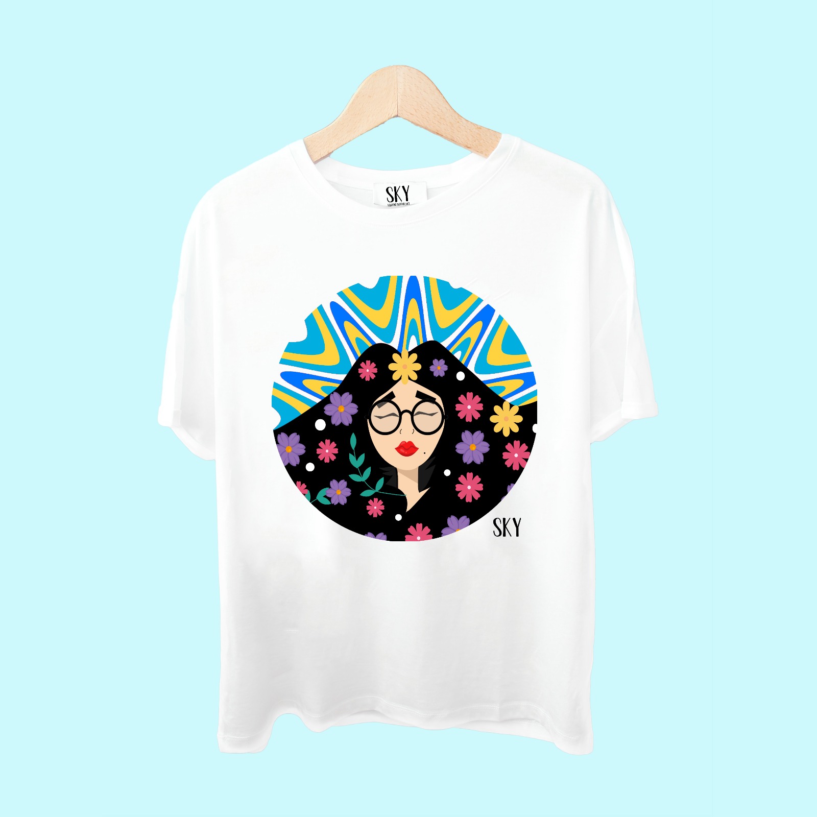 Sky OG T-shirt White-Unisex