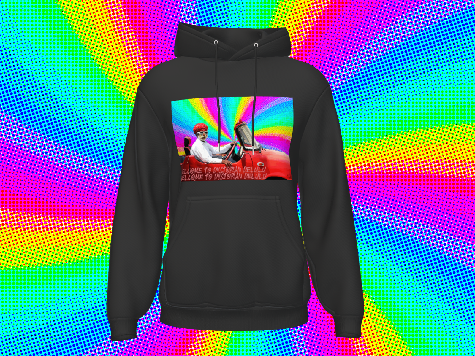 Dystopian Delulu Hoodie