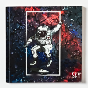 ASTRO SKATER DIARY - A5 SQUARE UNRULED
