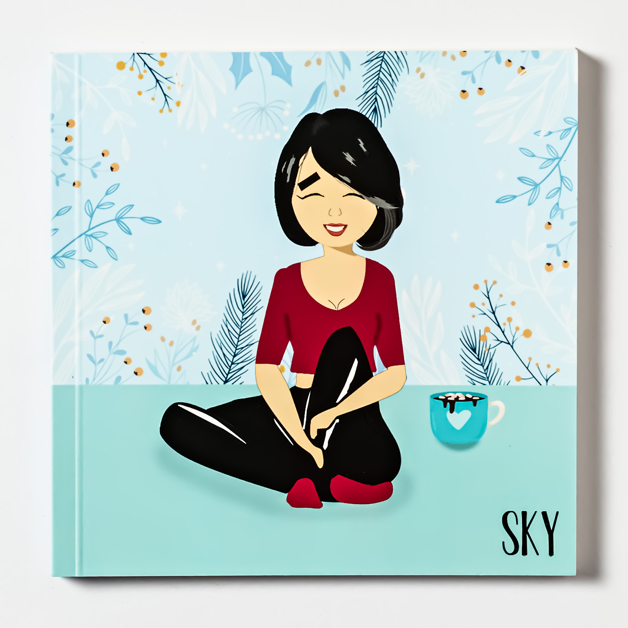 WINTER WONDER DIARY - A5 SQUARE UNRULED