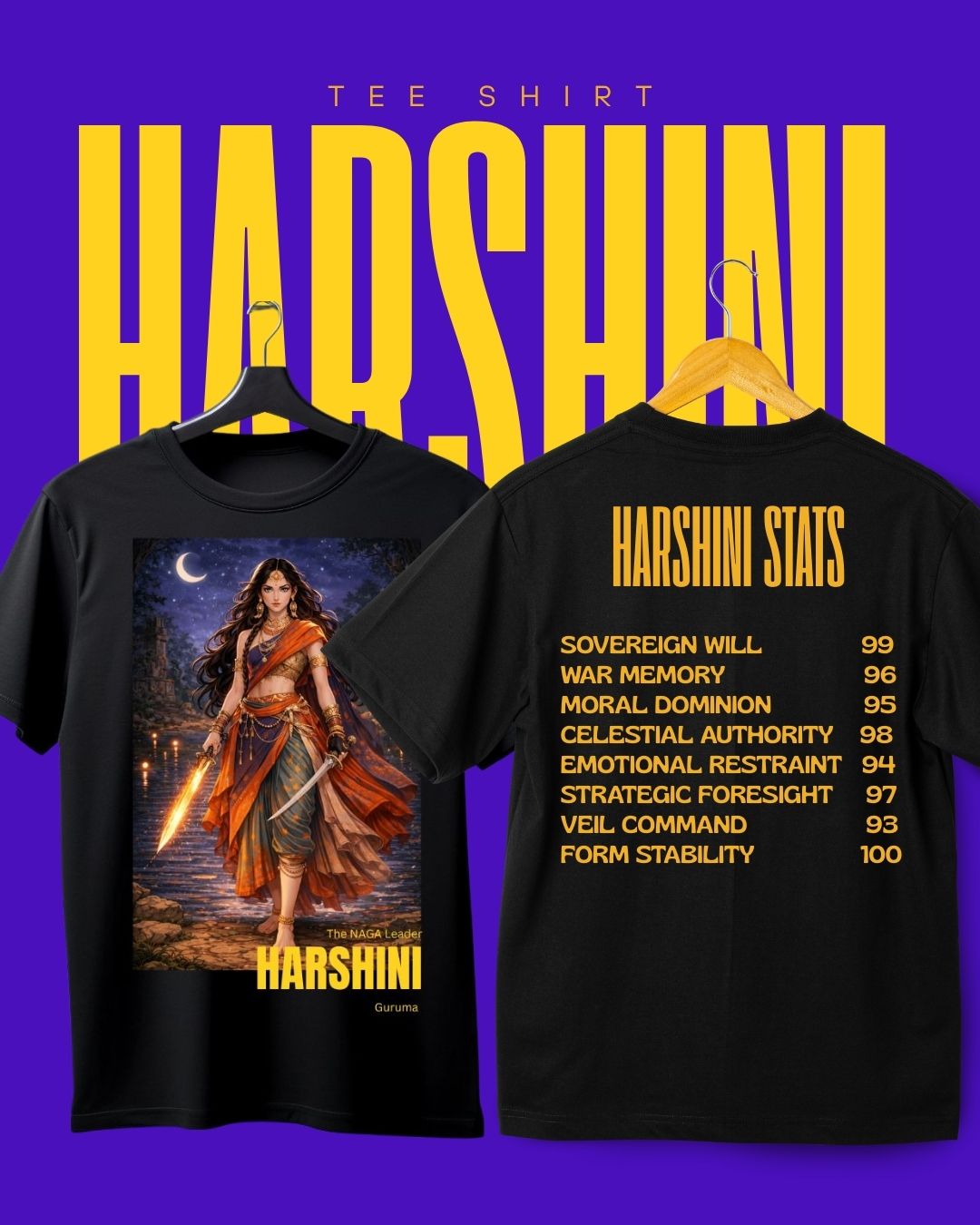 THE GURUMA HARSHINI T-SHIRT & DIARY COMBO – UNISEX - Image 2