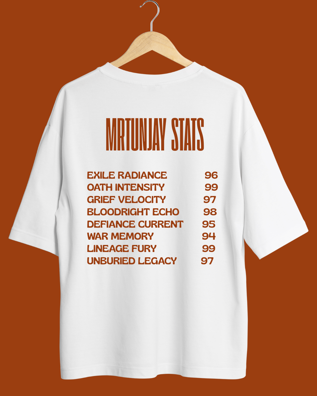 ASURAJ MRTUNJAY T-SHIRT WHITE - UNISEX - Image 3