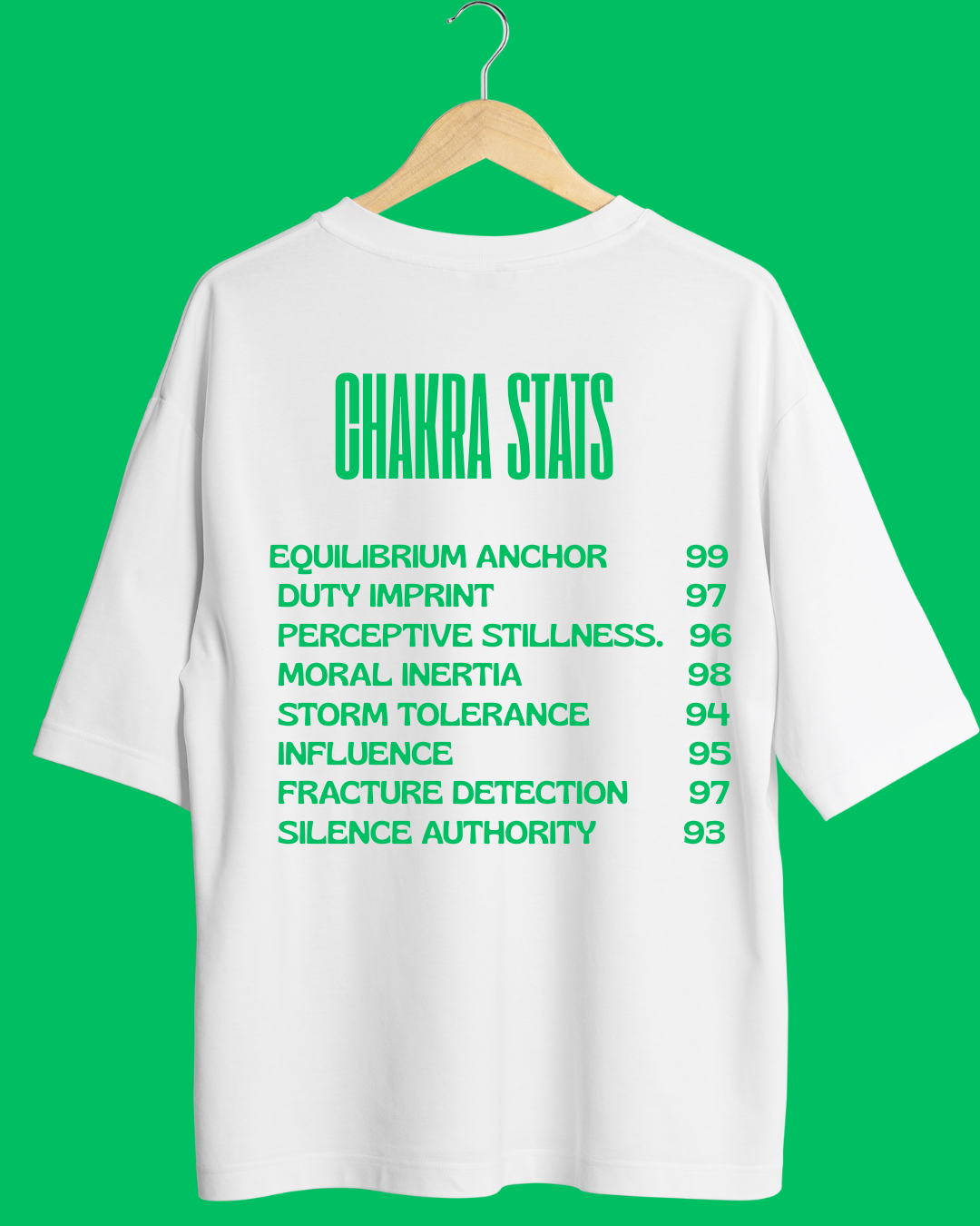 THE HEIR CHAKRA T-SHIRT WHITE - UNISEX - Image 3