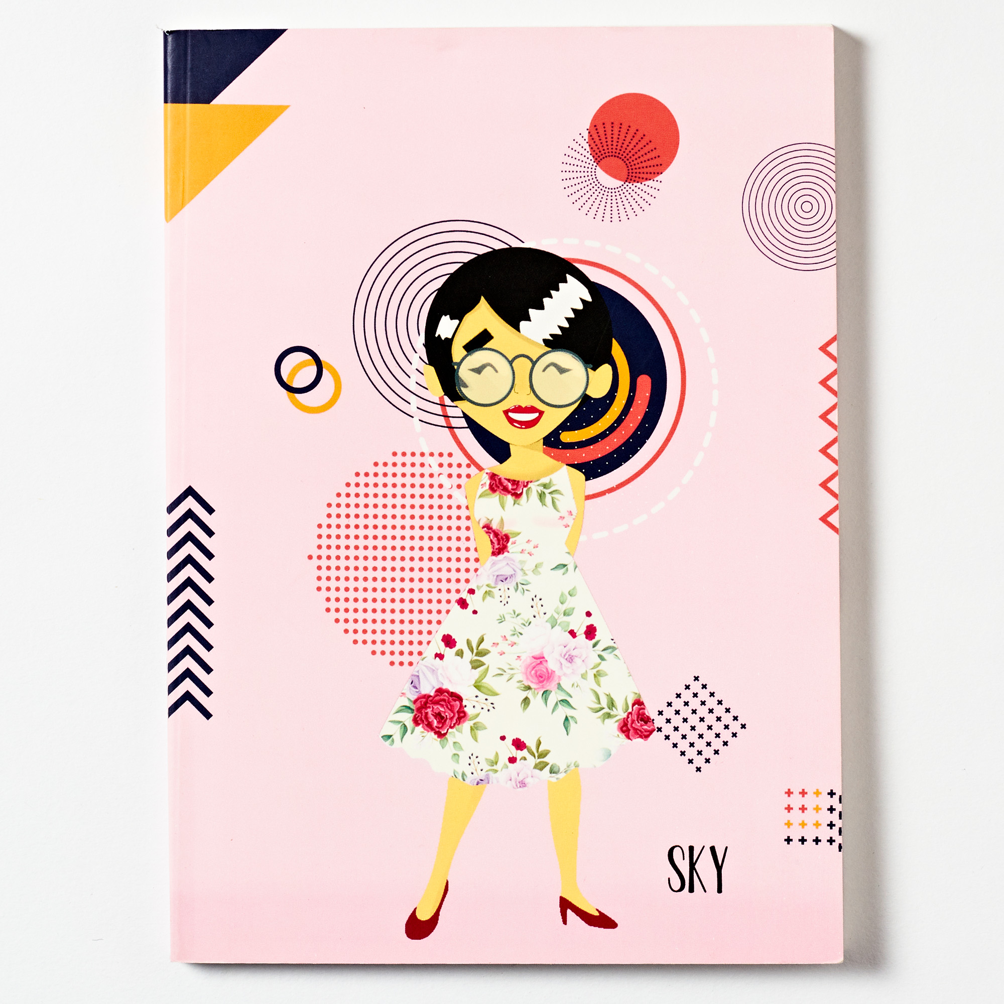 FLORAL LADY DIARY - A5 UNRULED