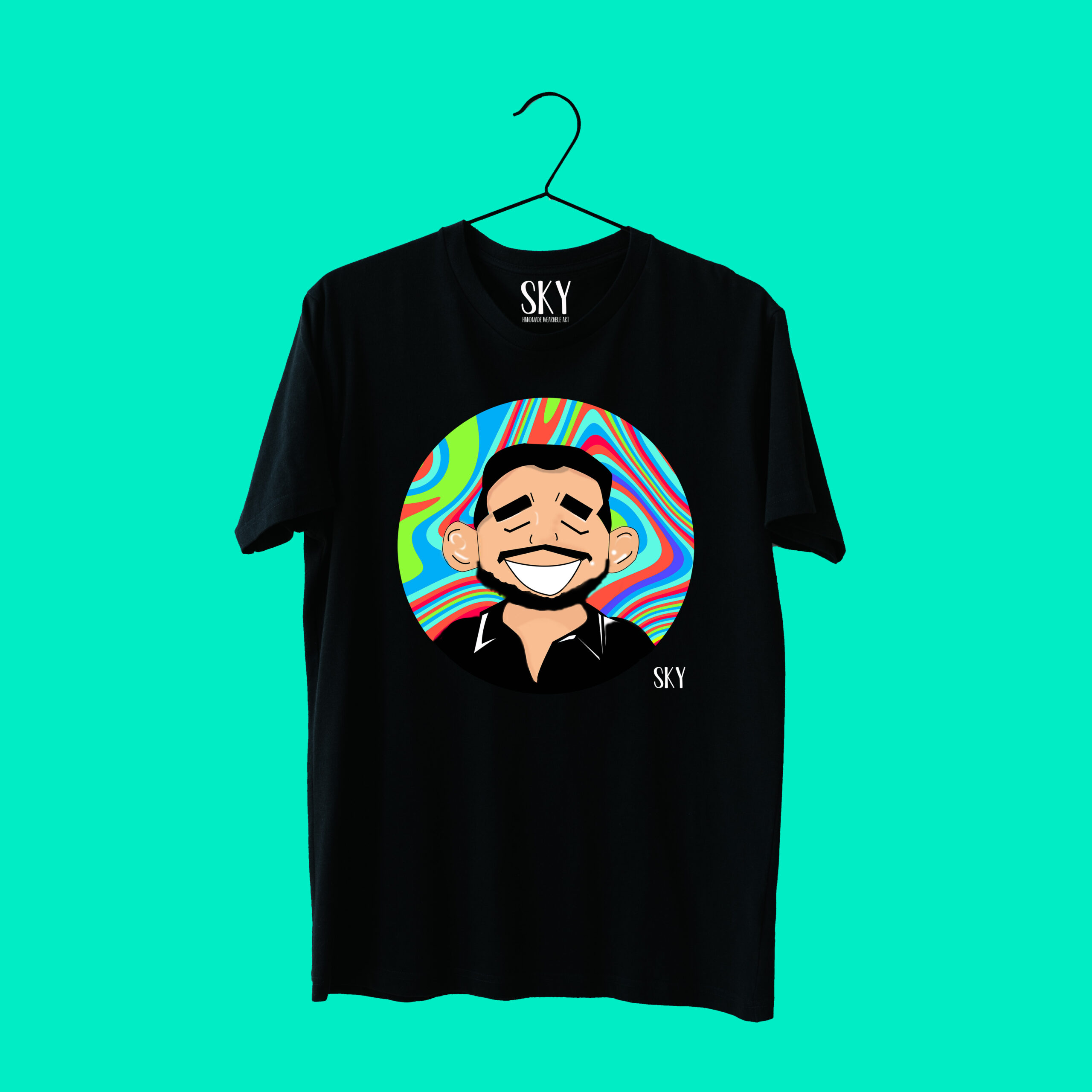 COSY GANGSTER T-SHIRT BLACK - UNISEX