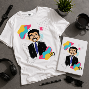 ON THE ROCKS T-SHIRT & DIARY COMBO - UNISEX