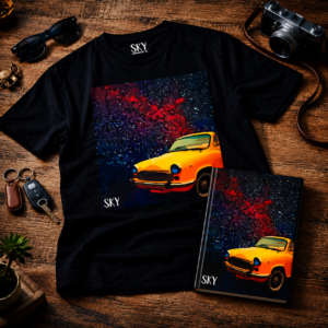 ASTRO TRAVEL T-SHIRT & DIARY COMBO – UNISEX
