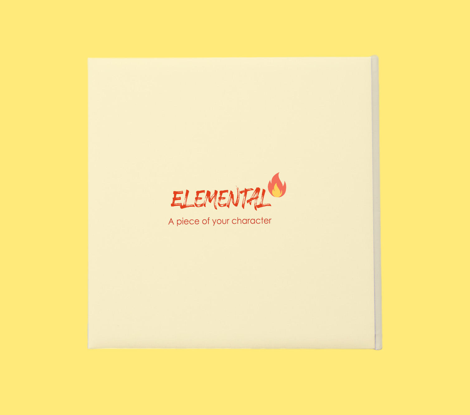 ELEMENTAL FIRE DIARY - A5 SQUARE UNRULED - Image 2