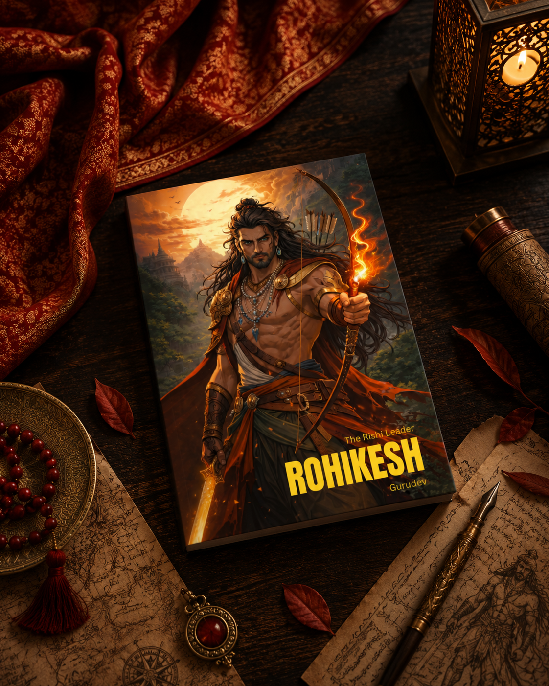 THE GURUDEV ROHIKESH T-SHIRT & DIARY COMBO – UNISEX - Image 5