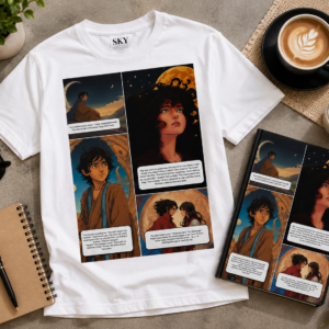 Whispers of the Unbroken Bond — Chapter 2 T-SHIRT & DIARY COMBO – UNISEX