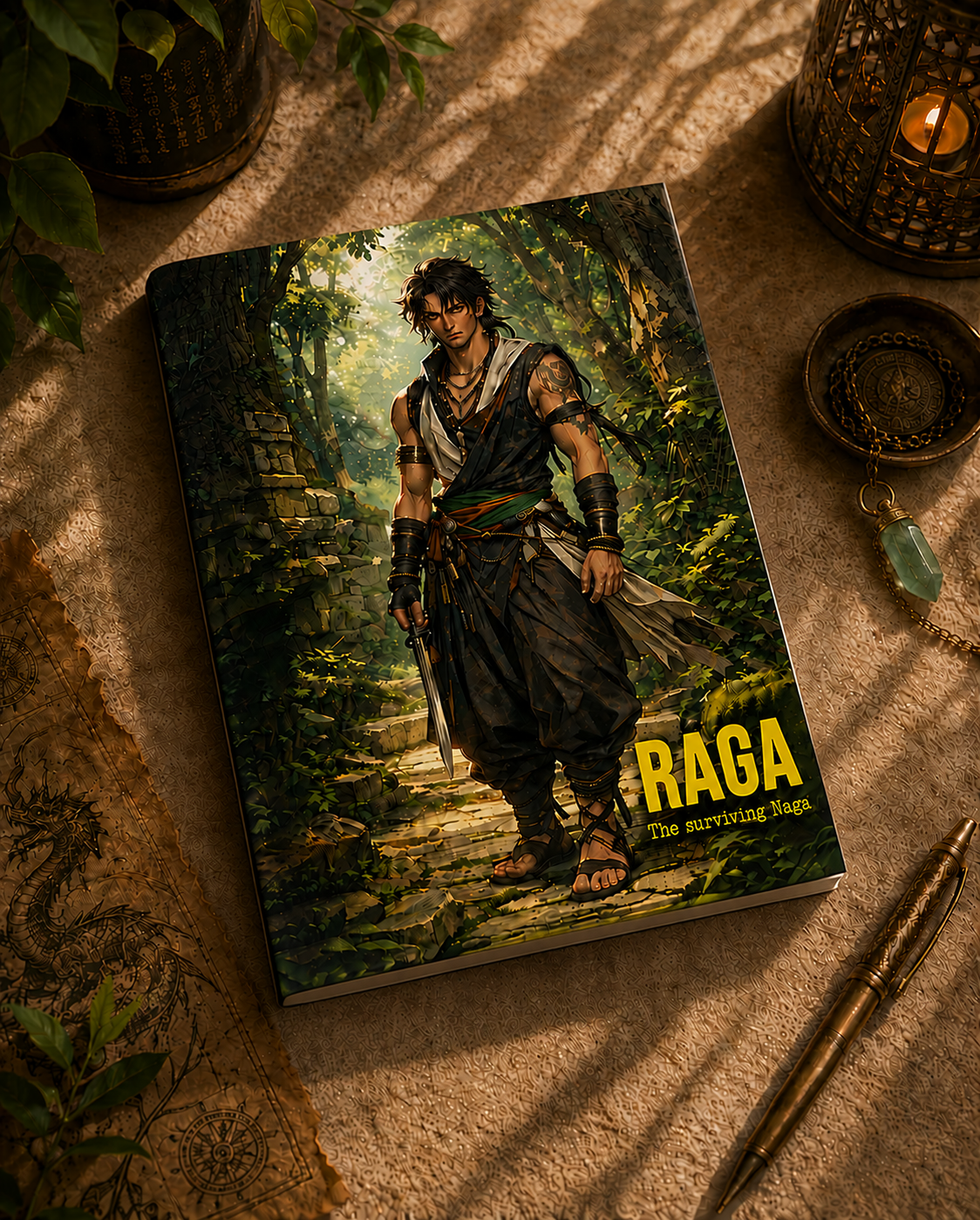 THE ASURA PRINCE RAGA DIARY - A5 SQUARE UNRULED