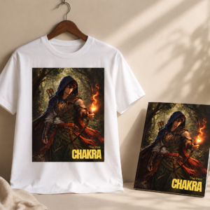 THE HEIR CHAKRA T-SHIRT & DIARY COMBO – UNISEX