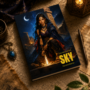 THE HALF AND HALF SKY DIARY - A5 SQUARE UNRULED