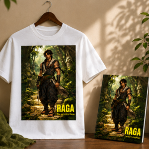 THE ASURA PRINCE RAGA T-SHIRT & DIARY COMBO – UNISEX