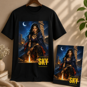 THE HALF AND HALF SKY TEE-SHIRT & DIARY COMBO – UNISEX